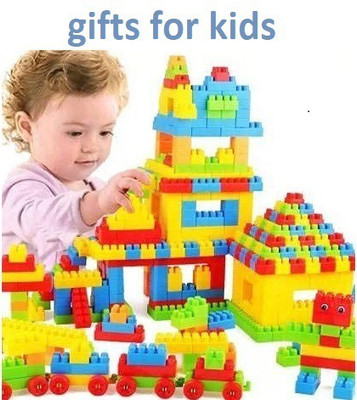 GREEN WAY Kids Puzzle Assembling Shape Building Unbreakable Toy Set(100 Pieces)