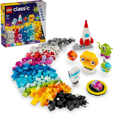 LEGO Classic Creative Space Planets Kit 11037 ( 450 Pieces)(Multicolor)