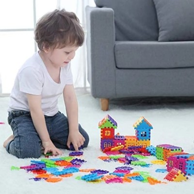 Tozzby Happy House Building Blocks, Learning,Educational Puzzle Toy,Best Gift for Kids(Multicolor)