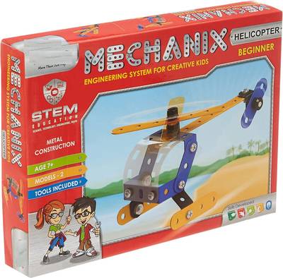 PEZYOX MECHANIX Helicopter,DIY and Education Construction Set, for kids.