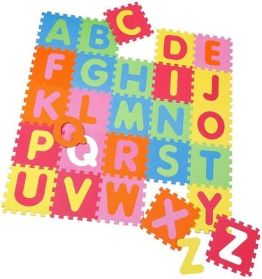 GAMLOID Super price 36 Pieces Alphabet ABC Non-Toxic Floor mats Kids Educational Toy(Multicolor)