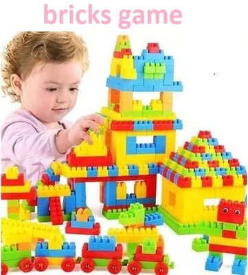 GREEN WAY High Quality building blocks DIY construction toy 100 Pcs(Multicolor)