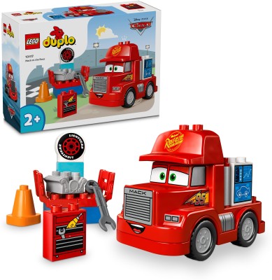 LEGO DUPLO Disney and Pixars Cars Mack at the Race 10417 ( 14 Pieces)(Multicolor)