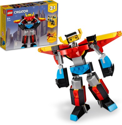 LEGO-Creator-3-in-1-Super-Robot-159-Blocks-Multicolor