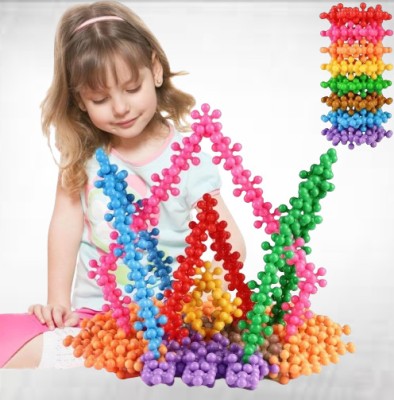 YAMUNA ENTERPRISE Star Link: Educational Interlocking Blocks for Kids 50 PCS_26(Multicolor)