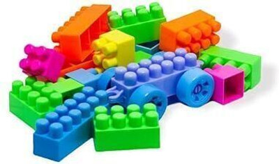 DLY 50 PC BLOCKS FOR KIDS(Multicolor)