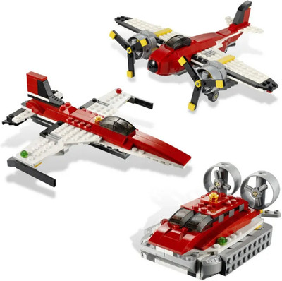 Tarak Architect Series 3 IN 1 Propeller Flight Adventures Building Blockds 241pc(Multicolor)