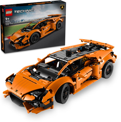 LEGO Technic Lamborghini Huracn Tecnica Orange Set 42196 (806 Pieces)(Multicolor)