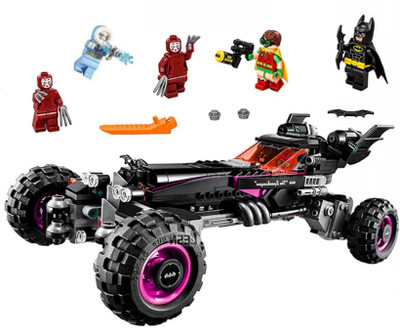 Icw DECOOL126 587 pcs. Super Heroes Batman Chariot Model Building Block(Multicolor)