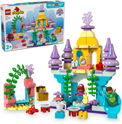 LEGO DUPLO| Disney Ariels Magical Underwater Palace ( 116 Blocks)(Multicolor)