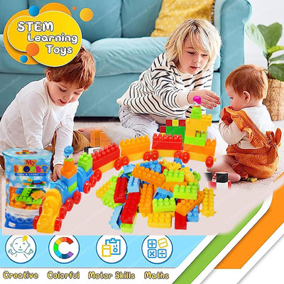 DLY Building Blocks for Kids toys 99pc blocks(Multicolor)