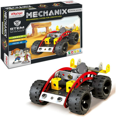 Toykit MECHANIX Monster Buggies (80 pcs)(Multicolor)