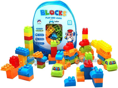 Shivalik Enterprises Building Blocks Game 90 Pcs(Multicolor)