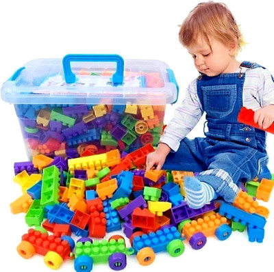 KIKIZI Educational Building Blocks for Kids – Colorful, Safe & Creative(Multicolor)