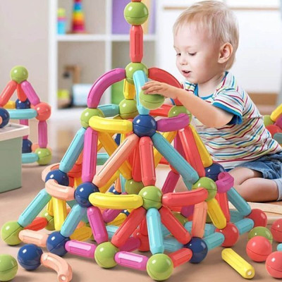 R D ENTERPRISES Magnetic Sticks Building Blocks set of 42 for Kids Toys | Magnetic Toys(Multicolor)