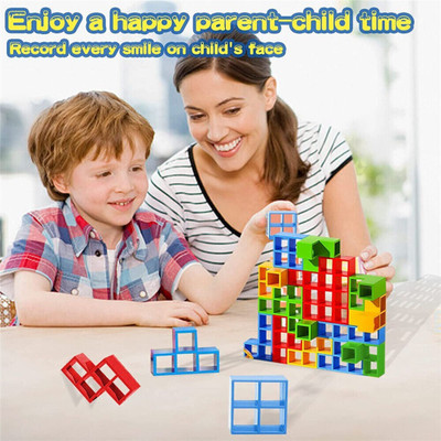 Glamour Child Balance Building Block 2 Players+ Game(Multicolor)