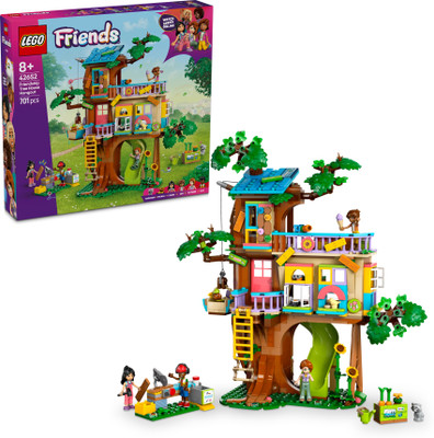 LEGO Friends Friendship Tree House Hangout Building Kit for Pretend Play 42652(Multicolor)
