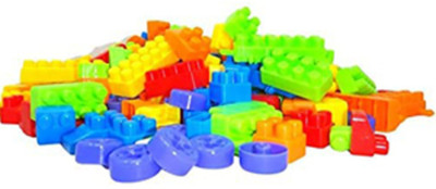Sharvil 60 pcs Learn and Play Educational Building Blocks with a Smart Carry Backpack(Multicolor)