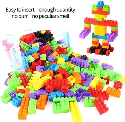 SATSUN ENTERPRISE 60 Pcs Building Blocks, Creative ,Learning Toy,Educational Toy For Kids(Multicolor)