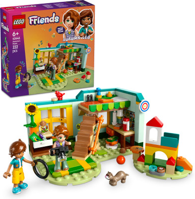 LEGO Friends Autumns Room Pretend-Play Toy Building Set 42646 (222 Blocks)(Multicolor)