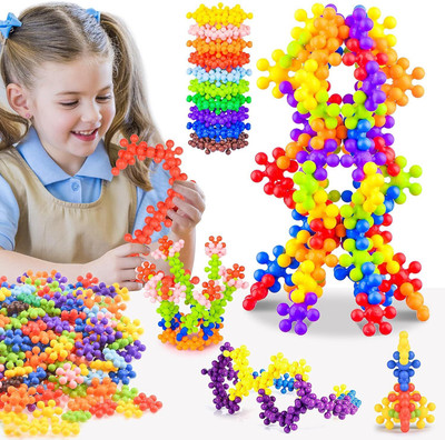 DevDarsh Best StarLinks: Kids' Educational Interlocking Construction Blocks (50pcs)(Multicolor)