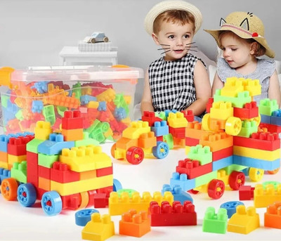 MARK Building Blocks (100 Pieces) for Kids(Multicolor)