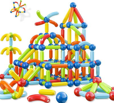 Elecart Magnetic Building Blocks 42 Pcs Sticks Kids Toy Set(Multicolor)