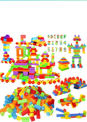 DLY VEER SET OF 60PC BLOCKS(Multicolor)
