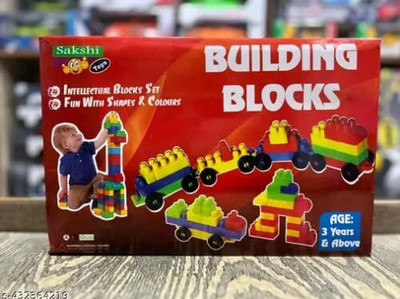 omkar Building Blocks for Kids – Fun and Educational Construction Set , For Ages 3+(Multicolor)