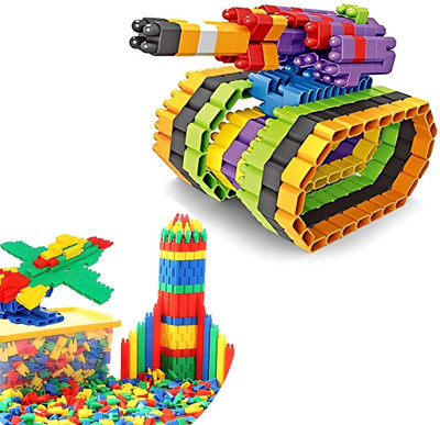 APEX MEDIA AND MARKETING INDIA 140 pcs Creative Bullet Blocks Stem Building Toys for kids(Multicolor)