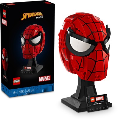 LEGO Marvel Spider-Man's Mask Super Hero Kit 76285 (487 Pieces)(Multicolor)