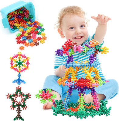 Sharvil Top Star Link Activity Educational Building Block Toys for Kids (50 pcs)(Multicolor)