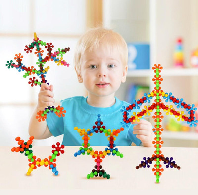 DevDarsh Best star Shape Creativity Interlocking Building Block Toys for Kids (75pcs)(Multicolor)