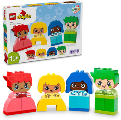 LEGO DUPLO My First Big Feelings & Emotions 10415( 23 Pieces)(Multicolor)