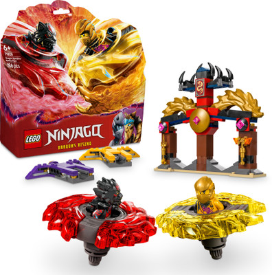 LEGO NINJAGO Dragon Spinjitzu Battle Pack Action Toy Set 71826 building blocks(Multicolor)