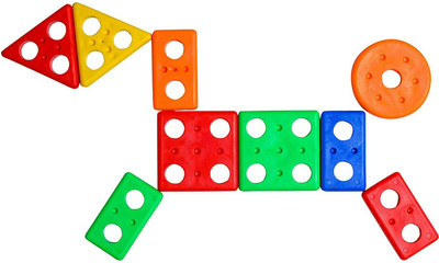 BHVMEY Smart Activity And Learning Geometrics - Shape Matching Five Column Blocks Toys(Multicolor)