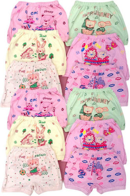 Welo Panty For Girls(Multicolor, Pack of 12)