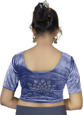 PU Fashion U-Neck Women Blouse