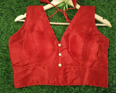 Ganpati Fab V-Neck Women Blouse