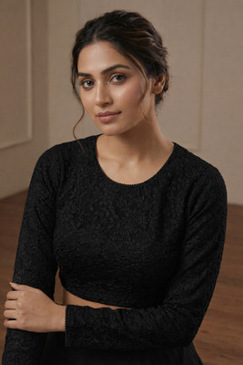 GROWMORE CREATION Round Neck Women Blouse