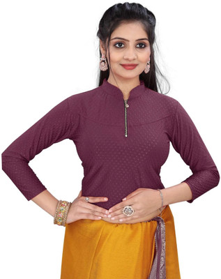tanishka fashion hub Band collar Women Blouse