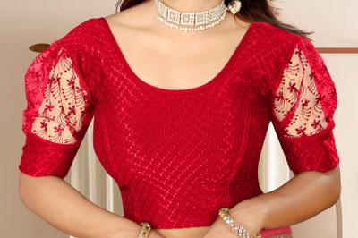 ZESTFLORA Round Neck Women Blouse