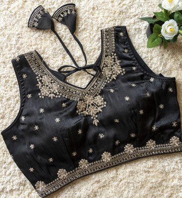 Modern Mughals V-Neck Women Blouse