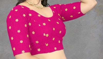 JOYFELLA Round Neck Women Blouse