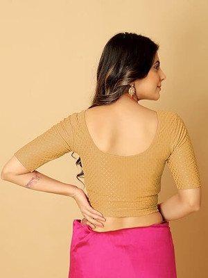 ANUPRIT CREATION Round Neck Women Blouse