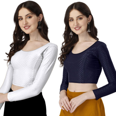 DRESQUE STORE Round Neck Women Blouse