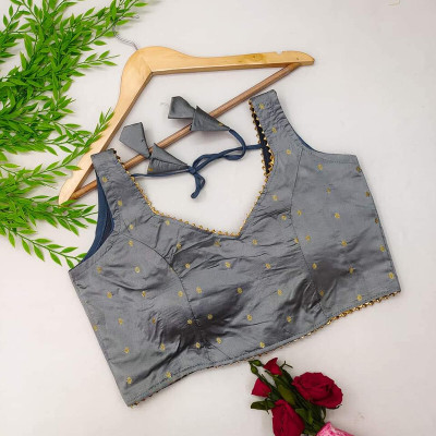 Raghuveer Creation Sweetheart Neck Women Blouse