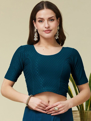 PT PRIYANKA TEXTILES U-Neck Women Blouse
