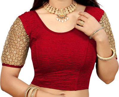 ZINGTROVE Round Neck Women Blouse
