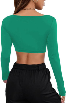 THE BLAZZE Square Neck Women Blouse